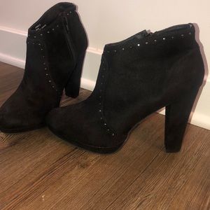 Black Booties- NWOT! Size 8